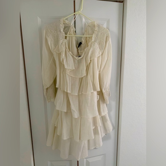 NWT Chelsea & Theodore Tiered Dress - Picture 1 of 5